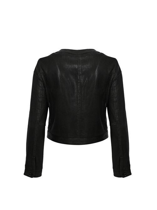 Giubbotto Whitney Perfo in pelle traforata LEATHER AUTHORITY | WHITNEY PERFO20